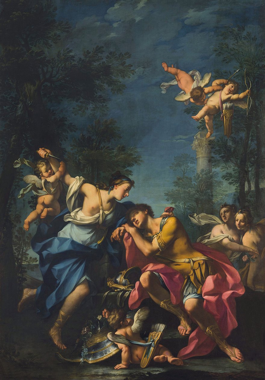 Rinaldo ve Armida. by Giovanni Angelo Borroni