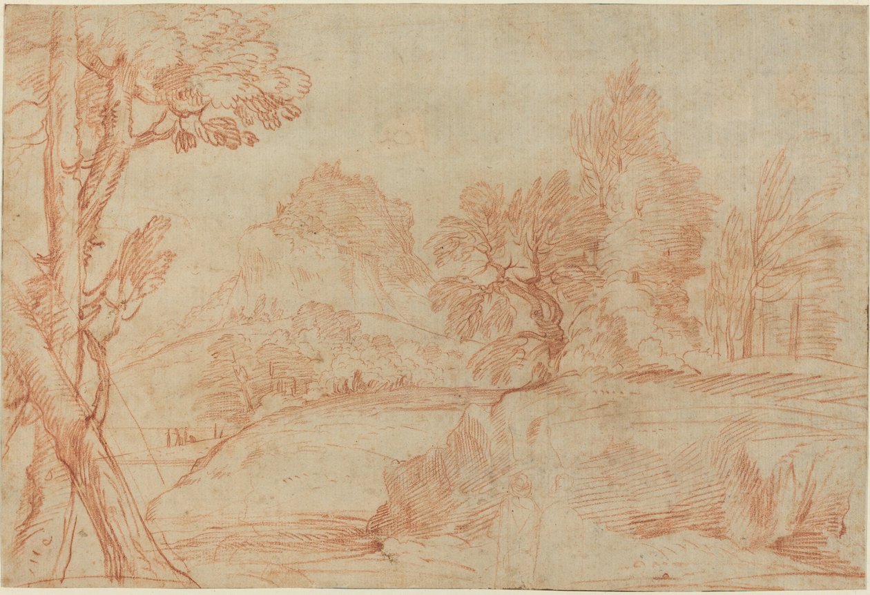 Klasik Manzara by Giovanni Angelo Canini