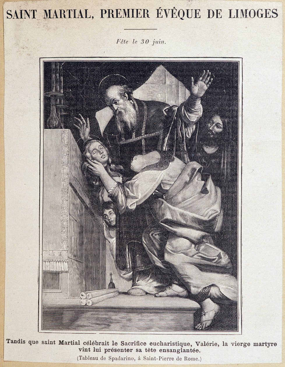 Saint Martial (3. yüzyıl), Limoges