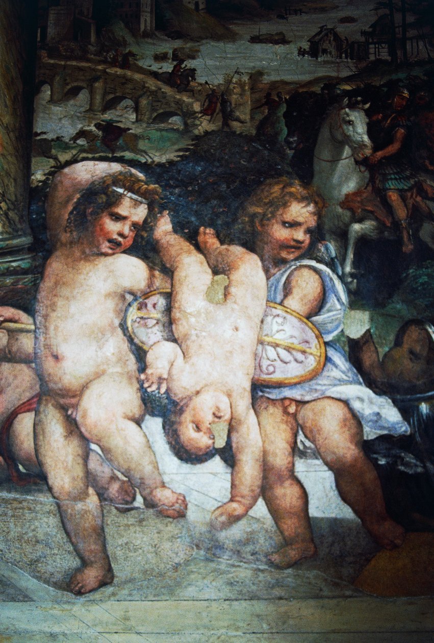 Büyük İskender ve Roxana'nın evliliği (detay) by Giovanni Antonio Bazzi Sodoma