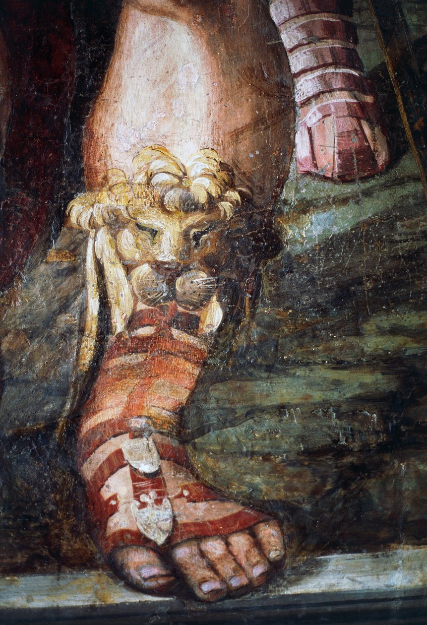 Büyük İskender ve Roxana'nın evliliği (detay) by Giovanni Antonio Bazzi Sodoma