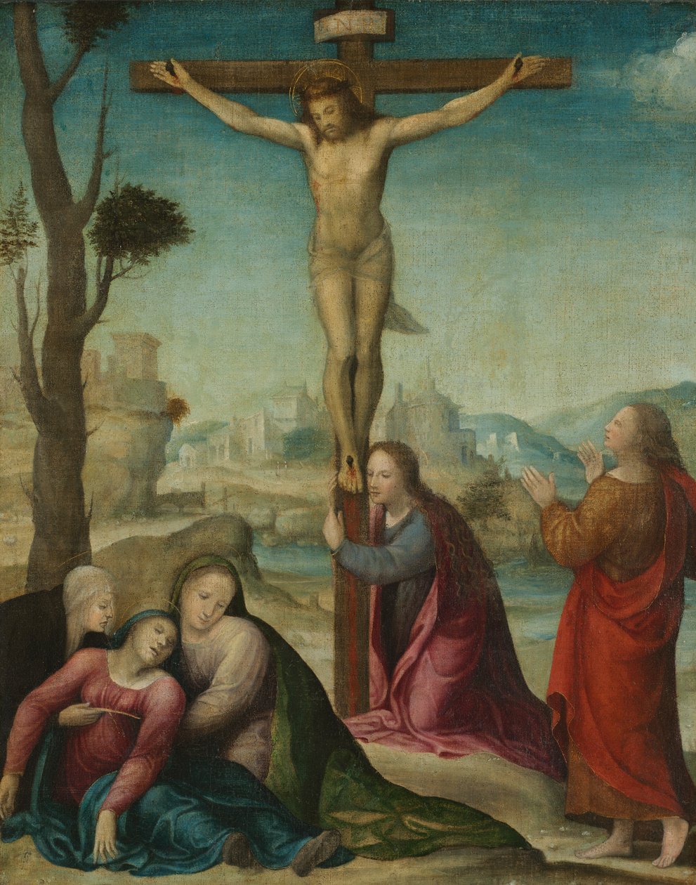 çarmıha germe by Giovanni Antonio Bazzi Sodoma