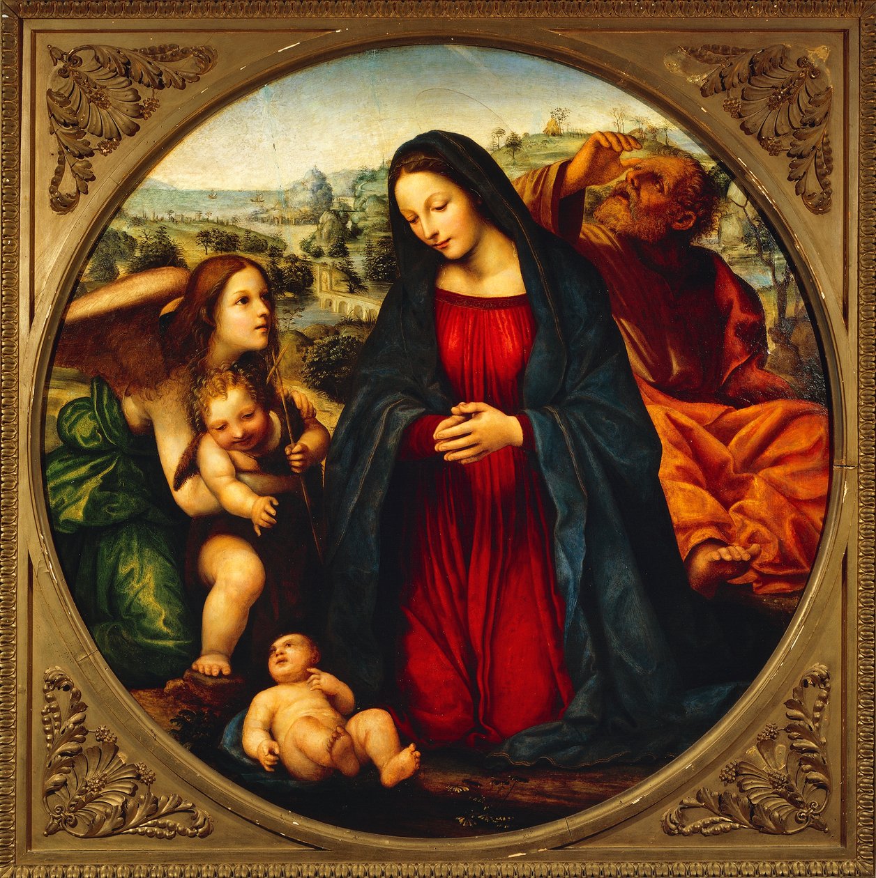 Kutsal Aile, Giovanni Antonio Bazzi tarafından Sodoma olarak bilinir (1477-1549) by Giovanni Antonio Bazzi Sodoma