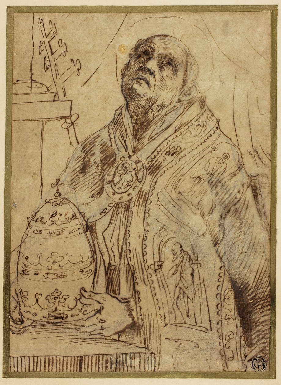 Papalık Aziz by Giovanni Antonio Burrini