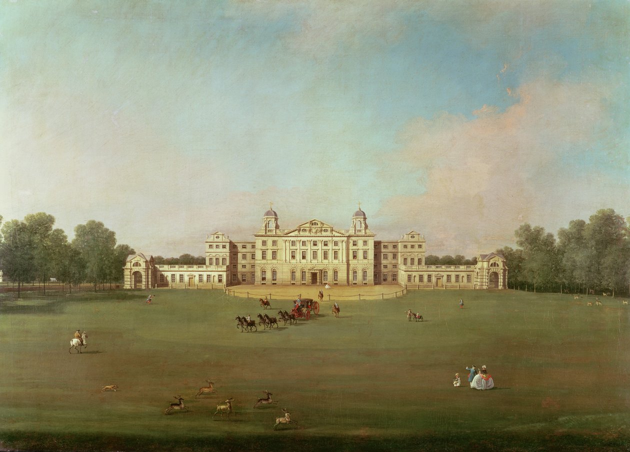 Badminton Evi, Gloucestershire by Giovanni Antonio Canal