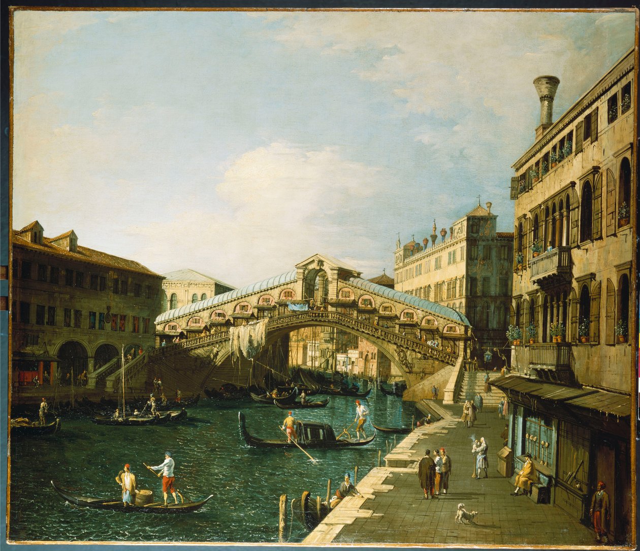 Büyük Kanal, Venedik by Giovanni Antonio Canal