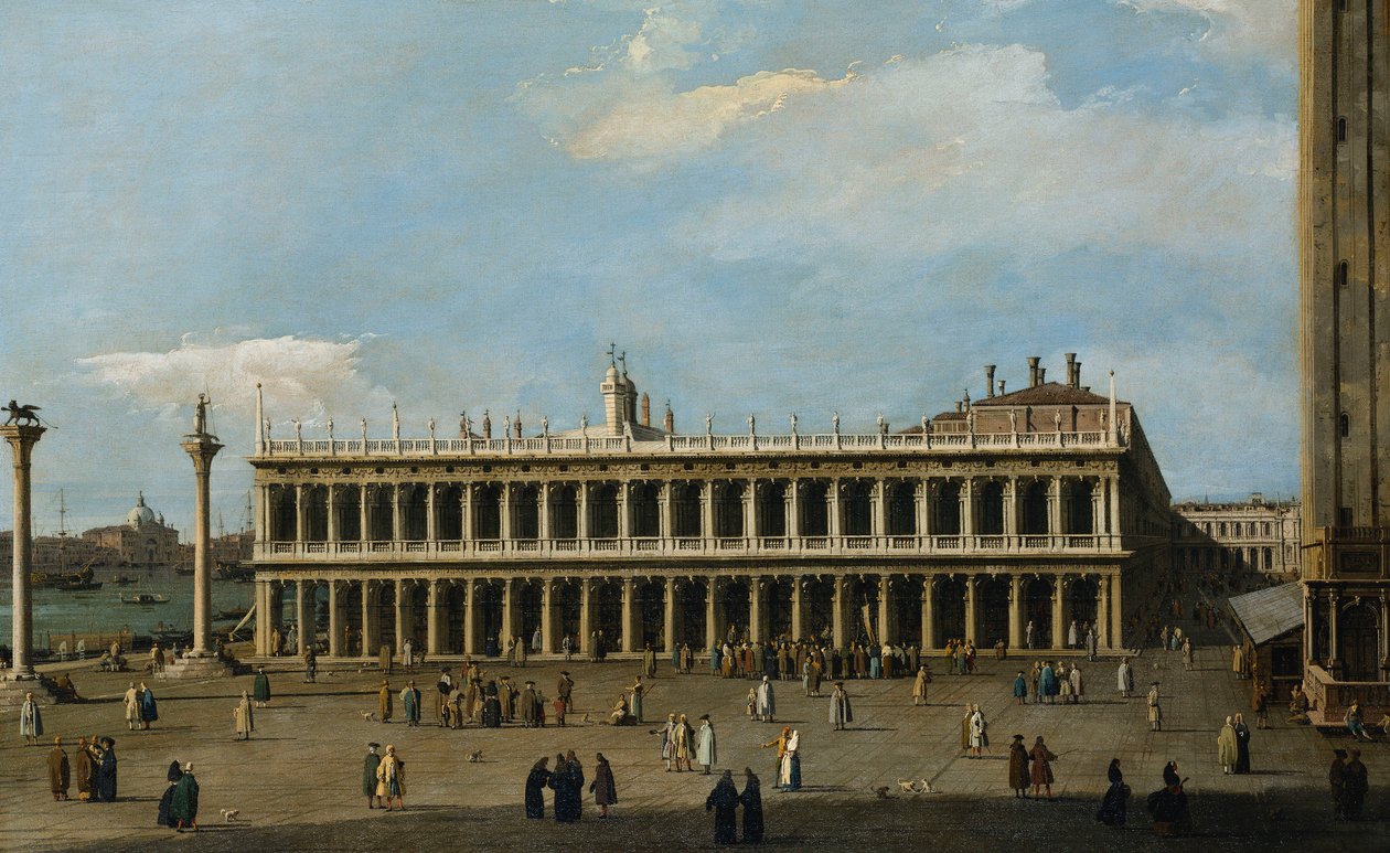 Kütüphane ve Piazzetta, Venedik, Doge Sarayı