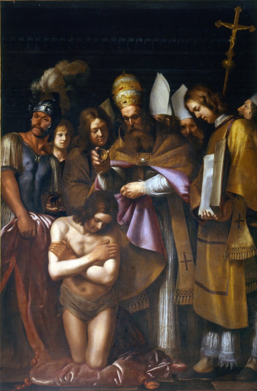 Konstantin Vaftizi by Giovanni Antonio Galli