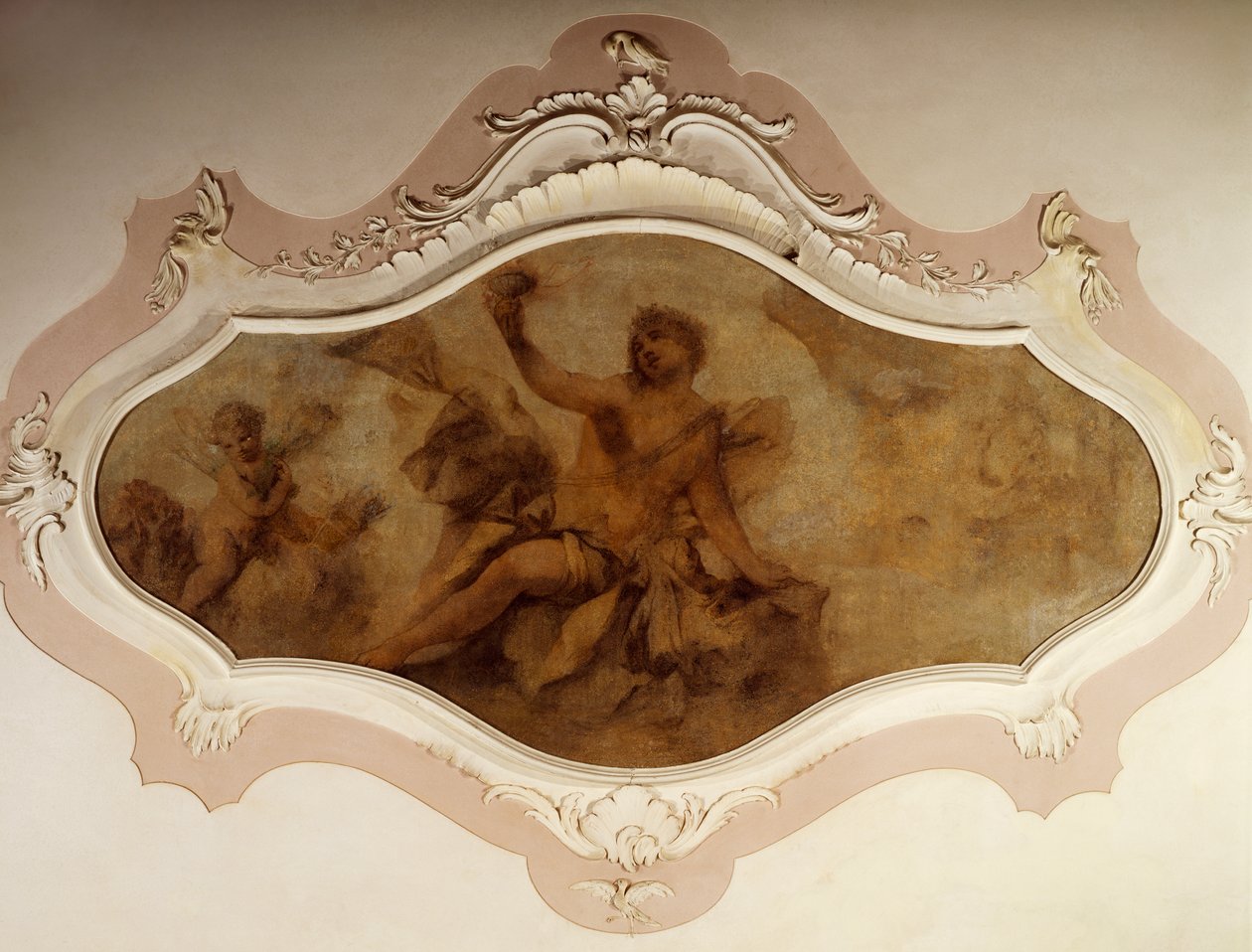 Apollon (taze) by Giovanni Antonio Guardi