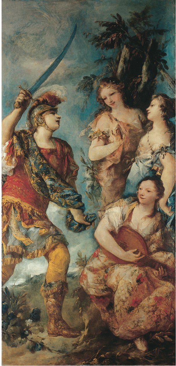 Rinaldo ve Periler by Giovanni Antonio Guardi