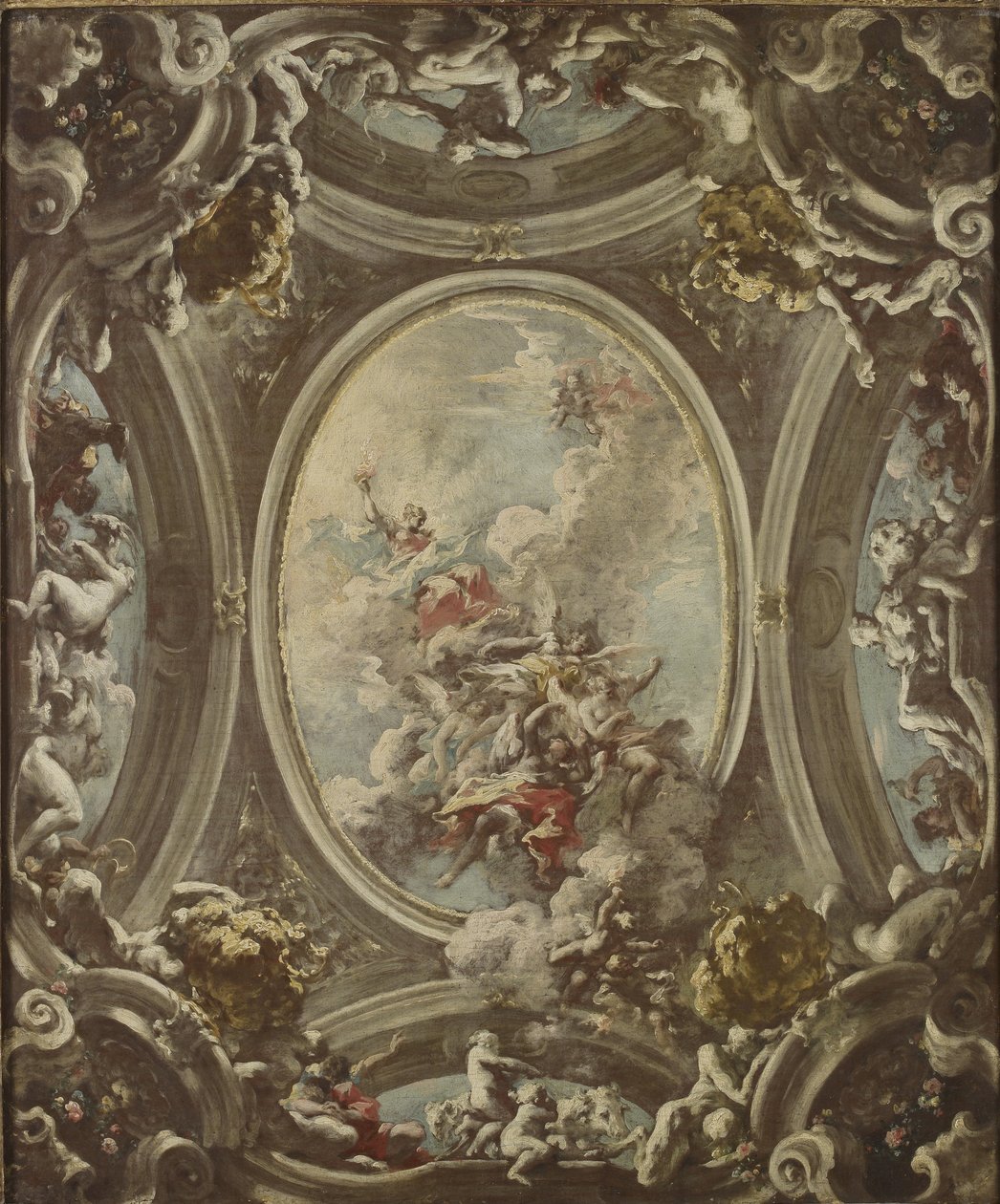 Bir Şafak Alegorisi, 1736-37 by Giovanni Antonio Pellegrini