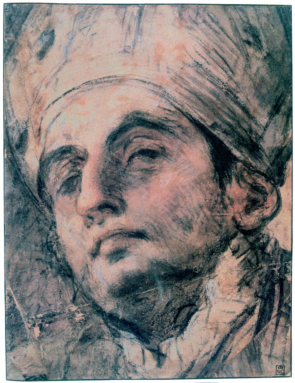 Portre Çalışması, c1676-1727 by Giovanni Antonio Pellegrini
