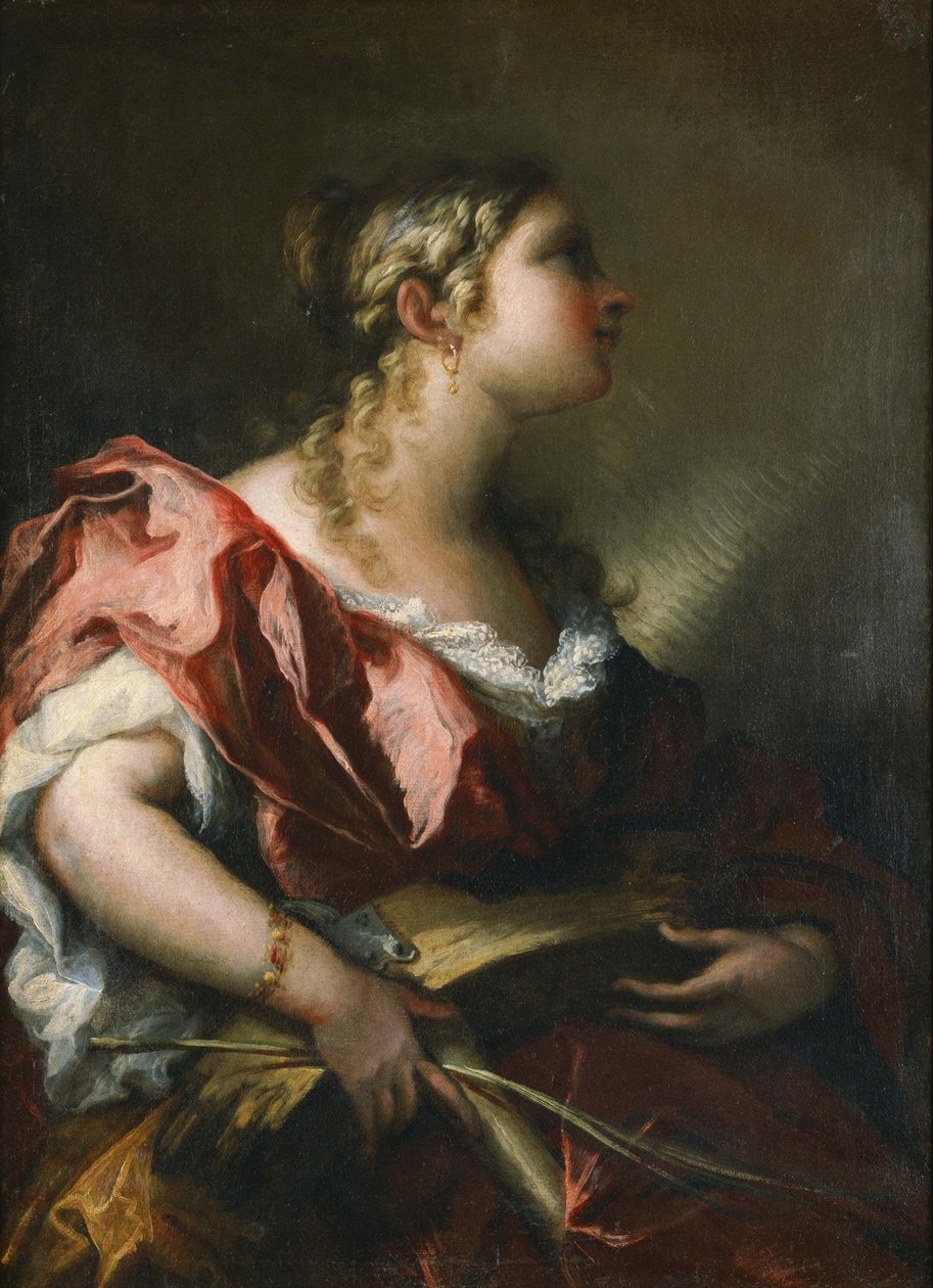 İskenderiye Aziz Catherine by Giovanni Antonio Pellegrini