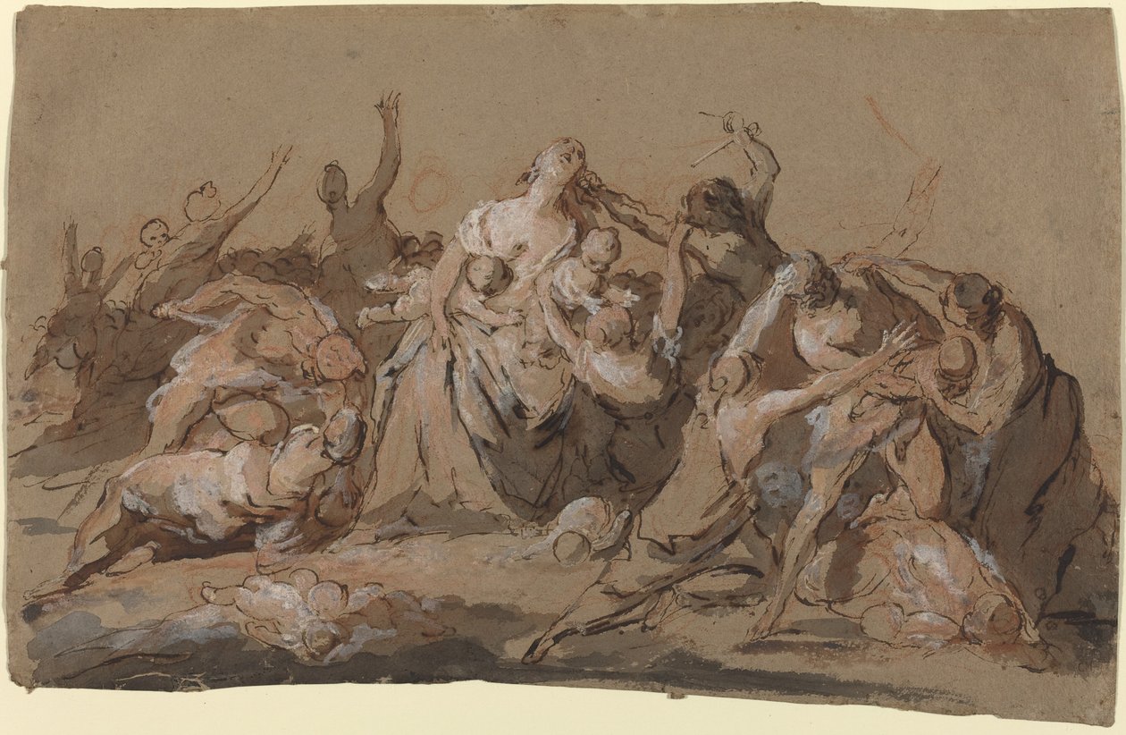 Masumların Katliamı by Giovanni Antonio Pellegrini