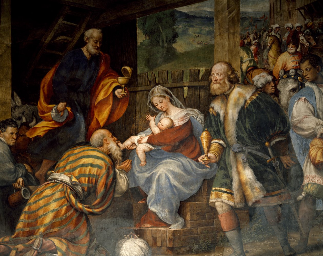 magi'nin hayranlığı by Giovanni Antonio Pordenone