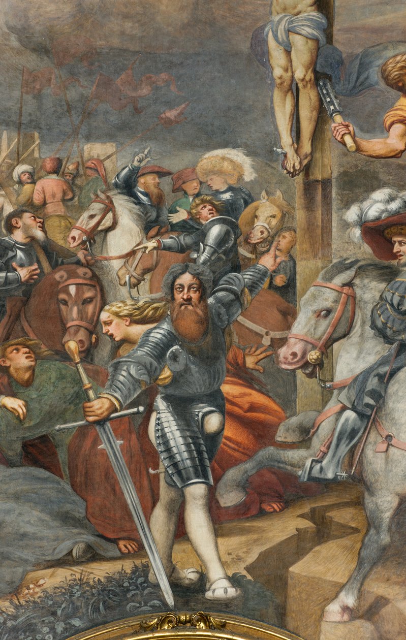 Counterfaccata, IL Pordenone, Çarmıha Gerilme 1520-21, Detay by Giovanni Antonio Pordenone