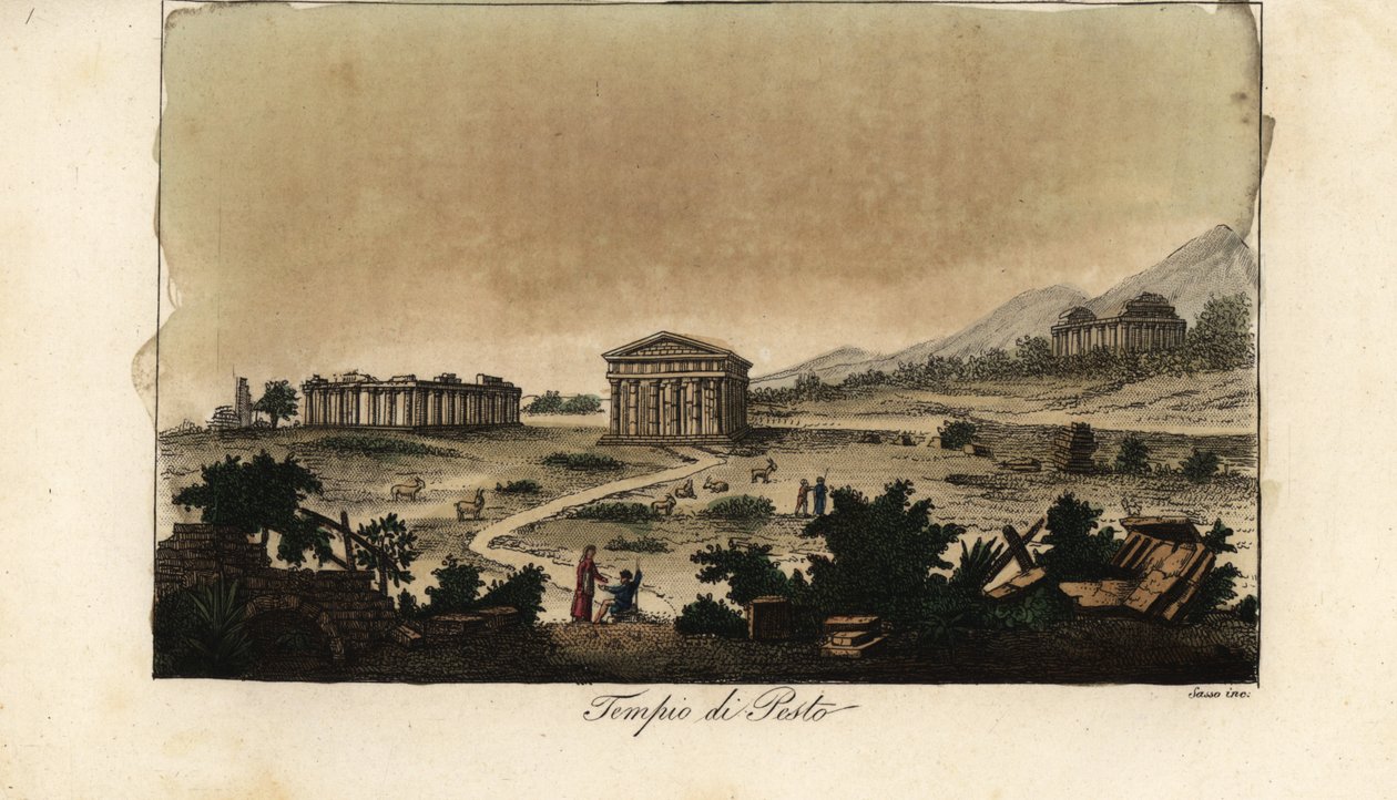 Paestum, İtalya