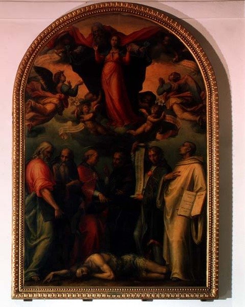 Kilise Doktorlarının Lekesiz Gebelik Üzerine Anlaşmazlığı by Giovanni Antonio Sogliani