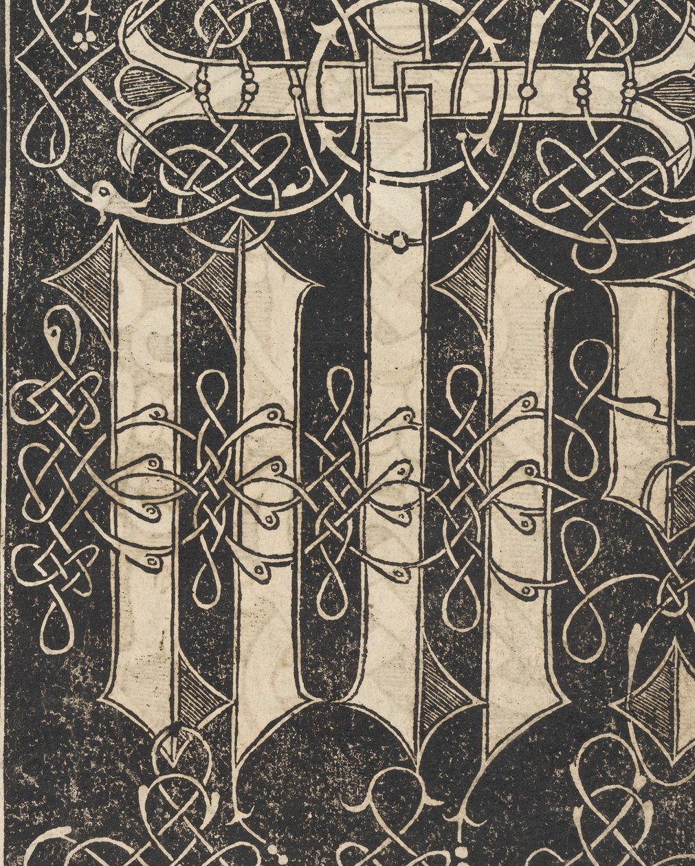 Recammi örneği, sayfa 17 recto, 1530. by Giovanni Antonio Tagliente