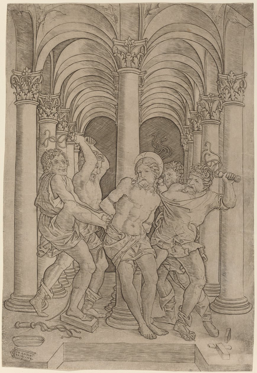 Kırbaçlama by Giovanni Antonio da Brescia