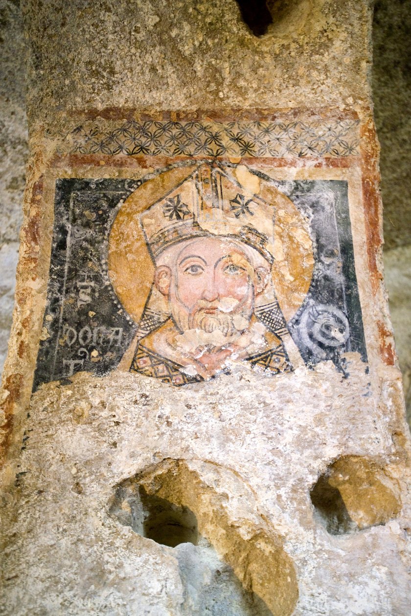 Fresk, Kayalık kilise, Convicinio di Sant