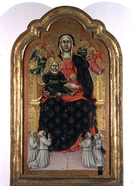 Madonna ve Çocuk (panelde öfke) by Giovanni Antonio da Pesaro