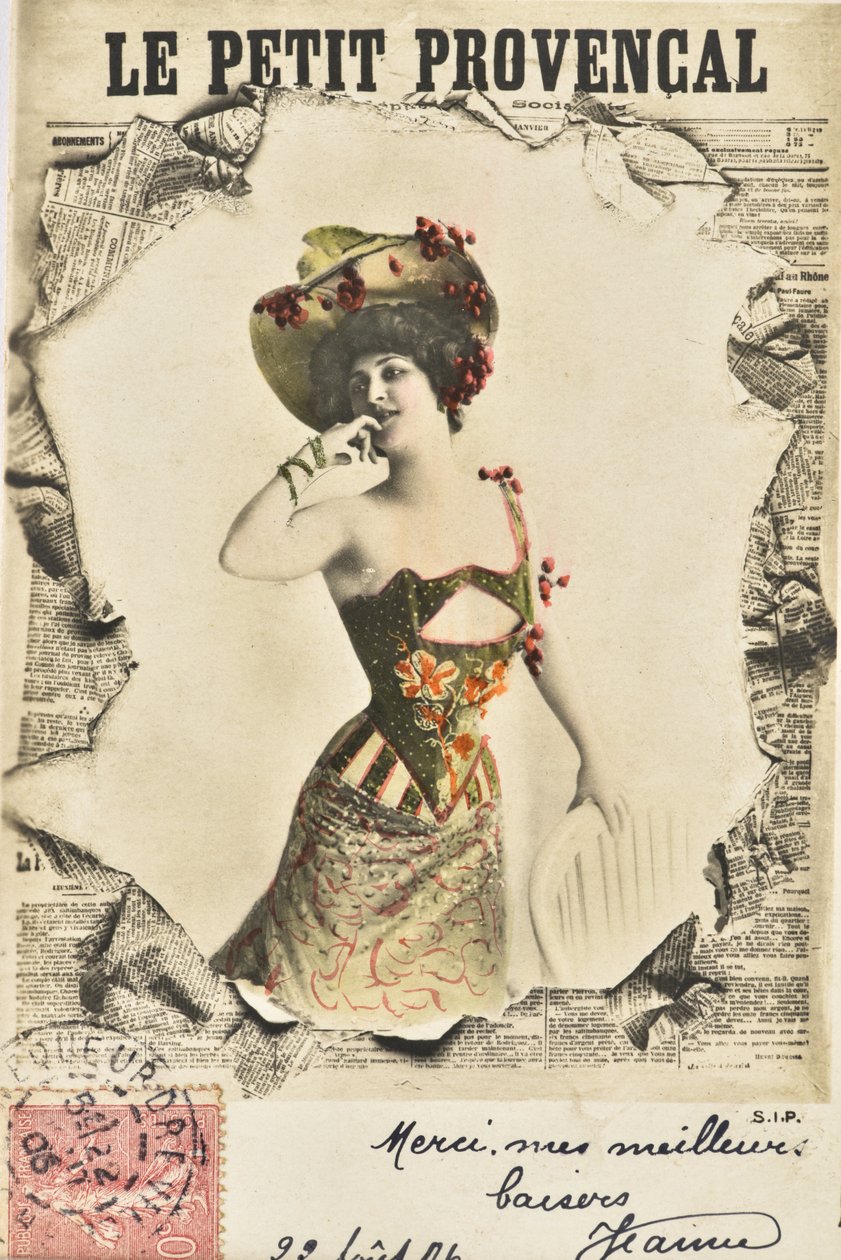 Kartpostal: Journal Le Peer Provencal - tarih 1906 by Phillipe de Marlier
