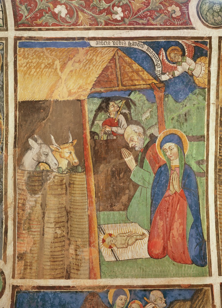 Doğuş, c.1480 (fresk) by Giovanni Baleison
