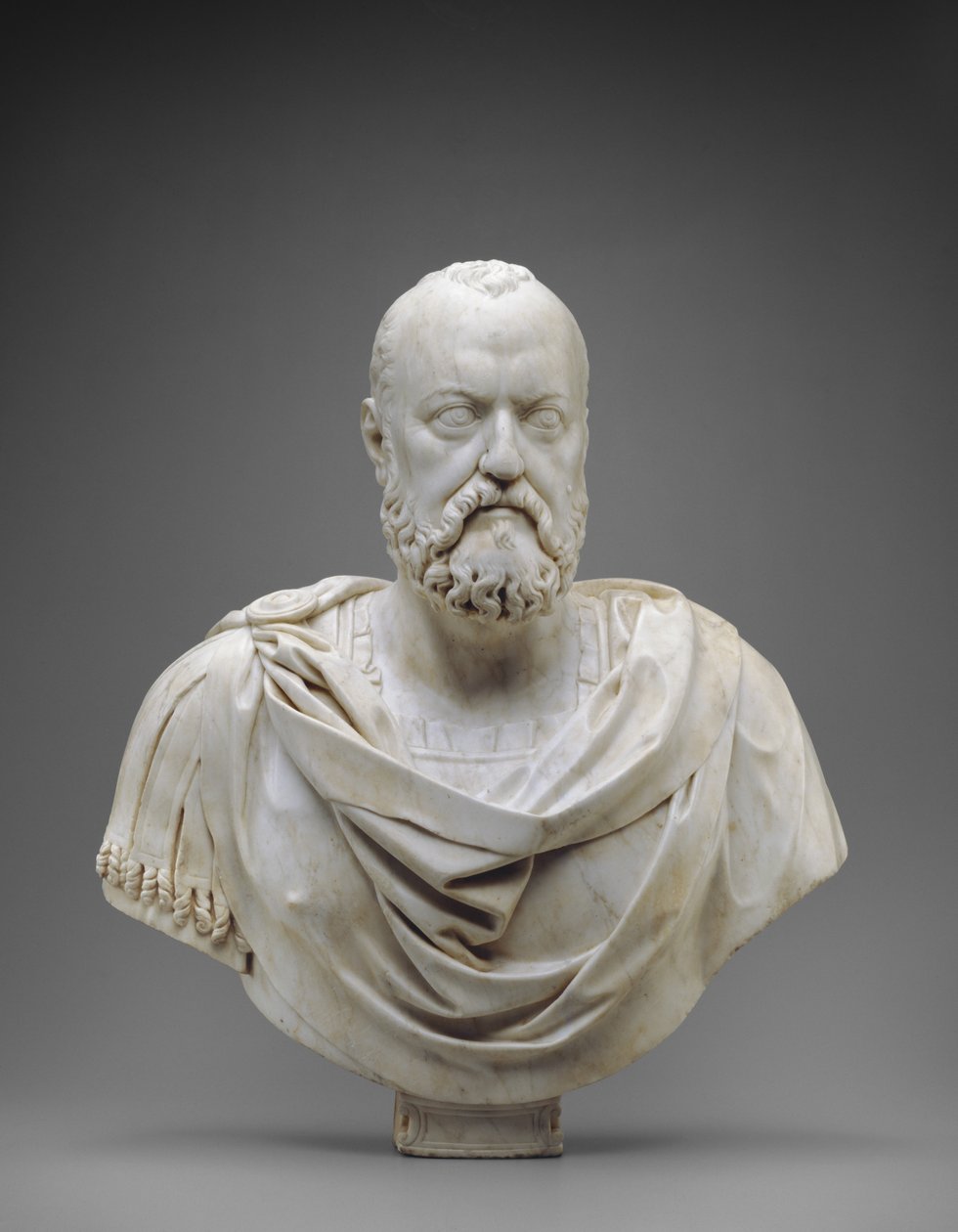 Cosimo I, Toskana Büyük Dükü büstü, c.1572 (mermer) by Giovanni Bandini