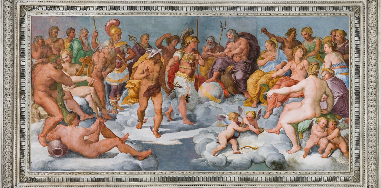 Tanrılar Meclisi, c.1560 (fresk) by Giovanni Battista Castello