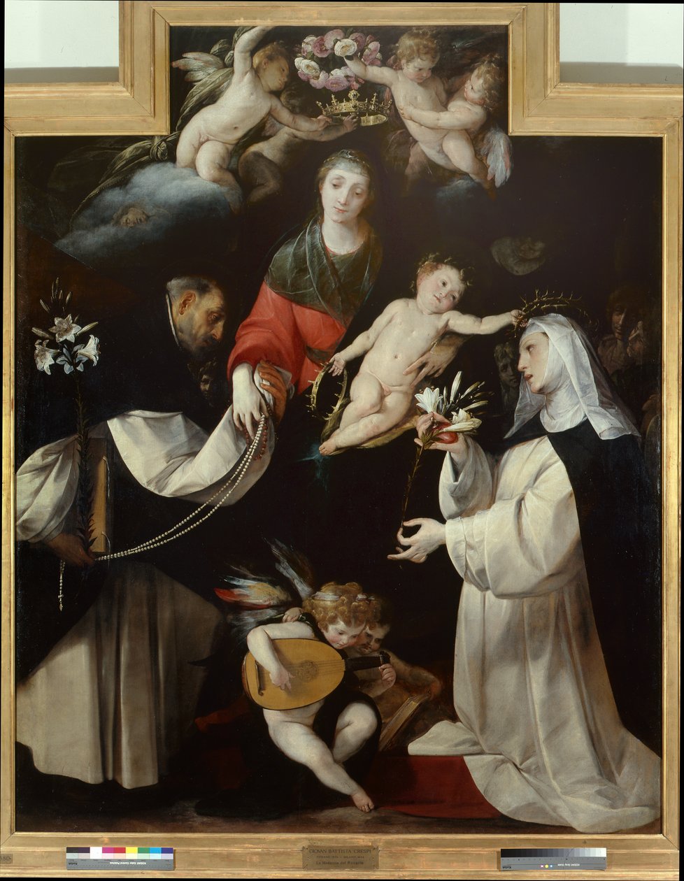 Tesbih Madonna by Giovanni Battista  Crespi
