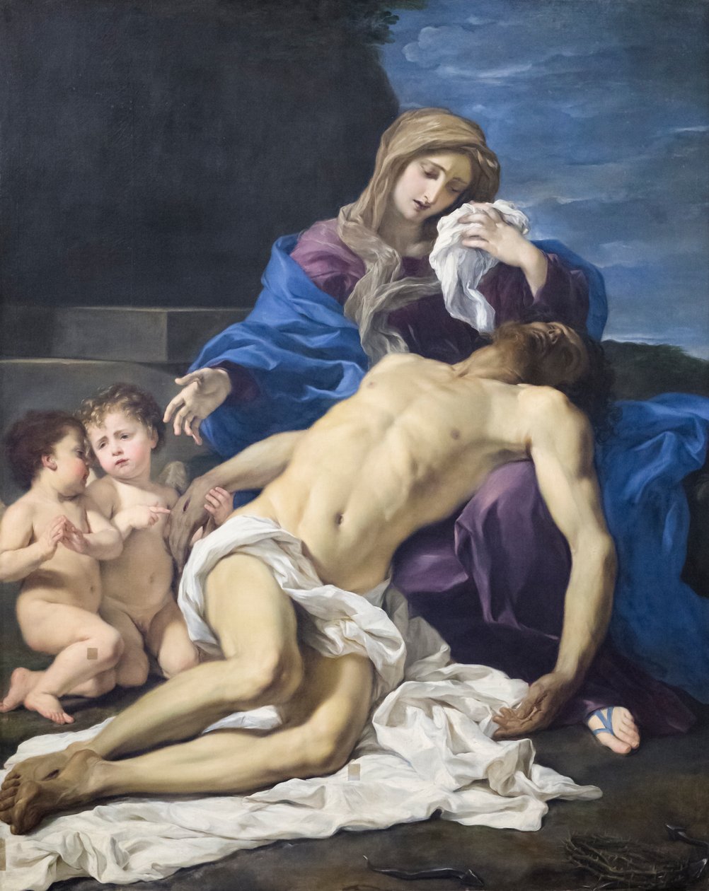 Meryemana resmi by Giovanni Battista (1639 1709) Gaulli