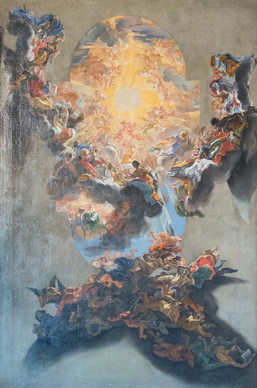 İsa isminin zaferi by Giovanni Battista (1639 1709) Gaulli