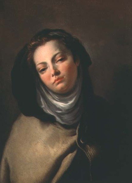 Beata Laduina (tuval üzerine yağlı boya) by Giovanni Battista Tiepolo