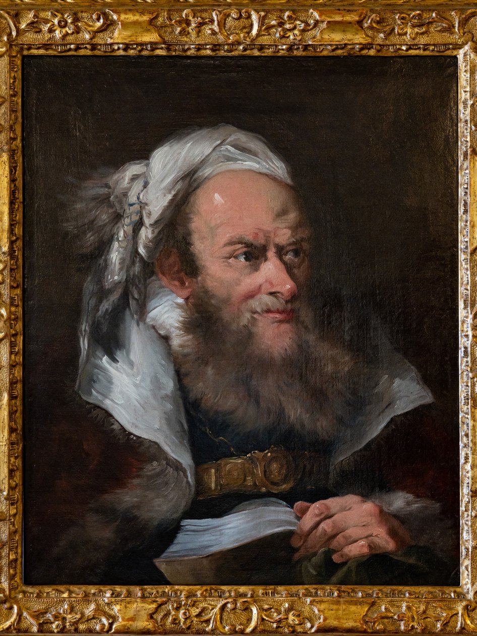 Tüccar Başkanı (tuval üzerine yağlı boya) by Giovanni Battista (1696 1770) Tiepolo