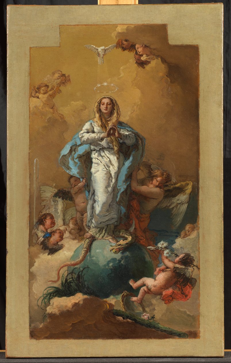 kusursuz gebelik by Giovanni Battista Tiepolo