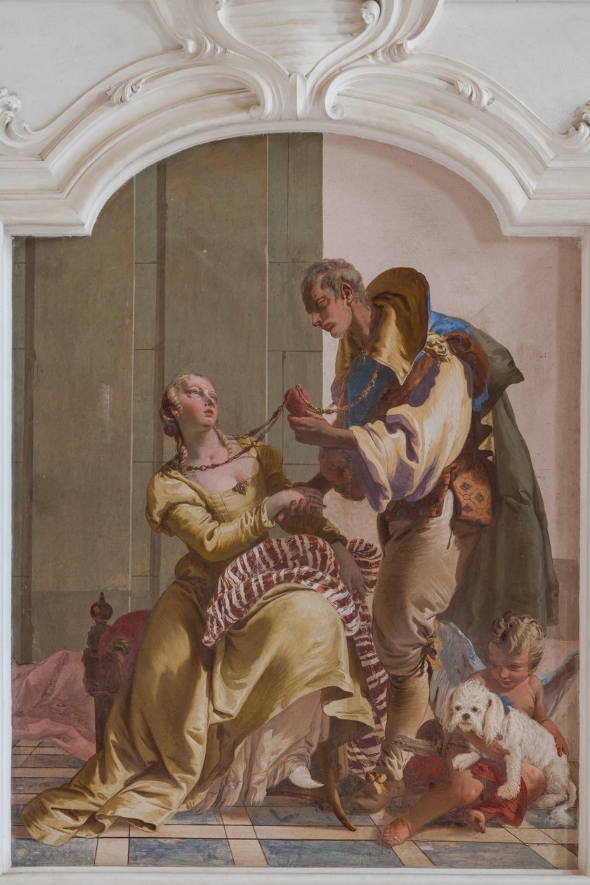 evlilik uyumu by Giovanni Battista Tiepolo