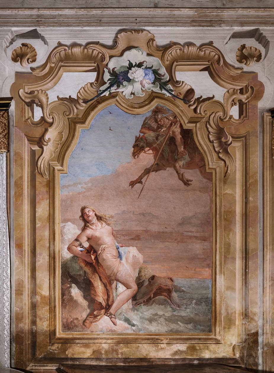 Palazzina (Küçük Bina): "Orlando Furioso"dan bölümleri temsil eden fresklerle Ariosto