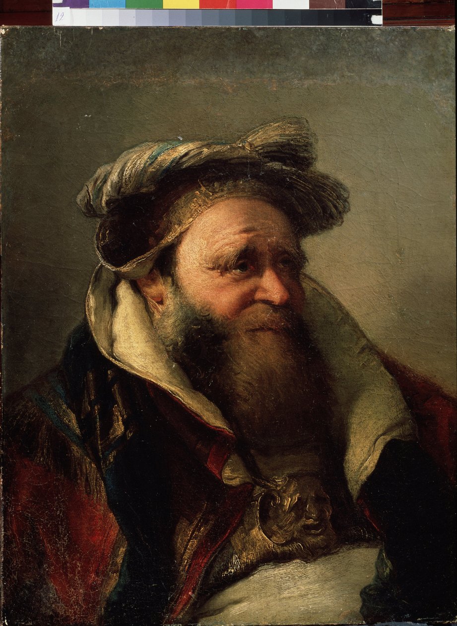 Yaşlı bir adamın portresi (Yaşlı bir adamın portresi). Giambattista Tiepolo