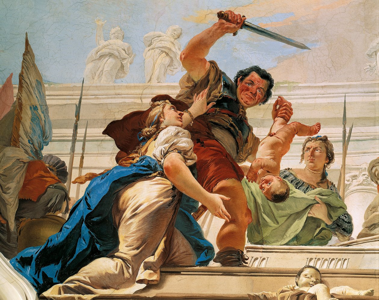Süleyman'ın Yargısı by Giovanni Battista Tiepolo