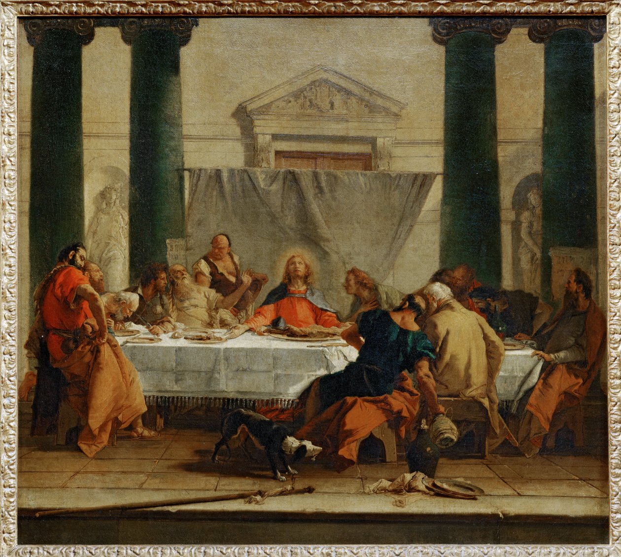 Son Akşam Yemeği ... by Giovanni Battista (1696-1770) Tiepolo