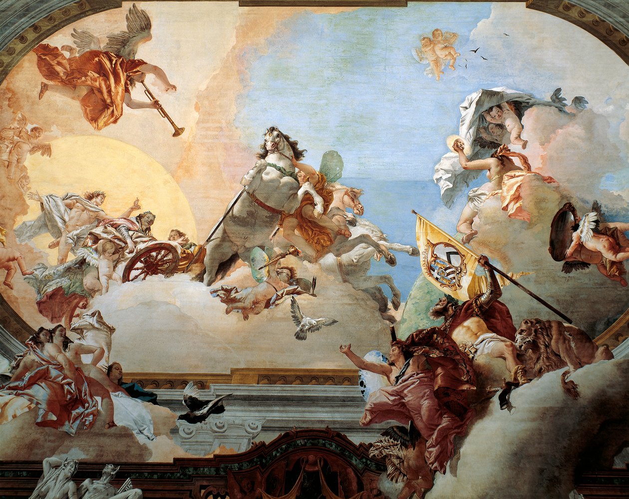 Lodovico Rezzonico ve asil Venedikli Faustina Savorgnan