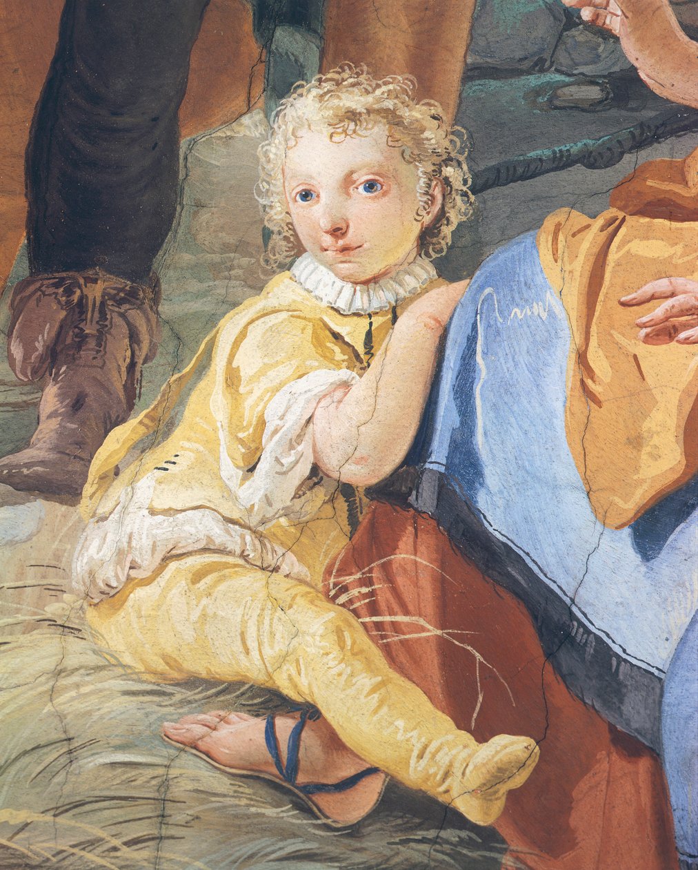 Çocuk, Giambattista Tiepolo (1696-1770), fresk, Başpiskopos Sarayı, Udine, İtalya by Giovanni Battista Tiepolo