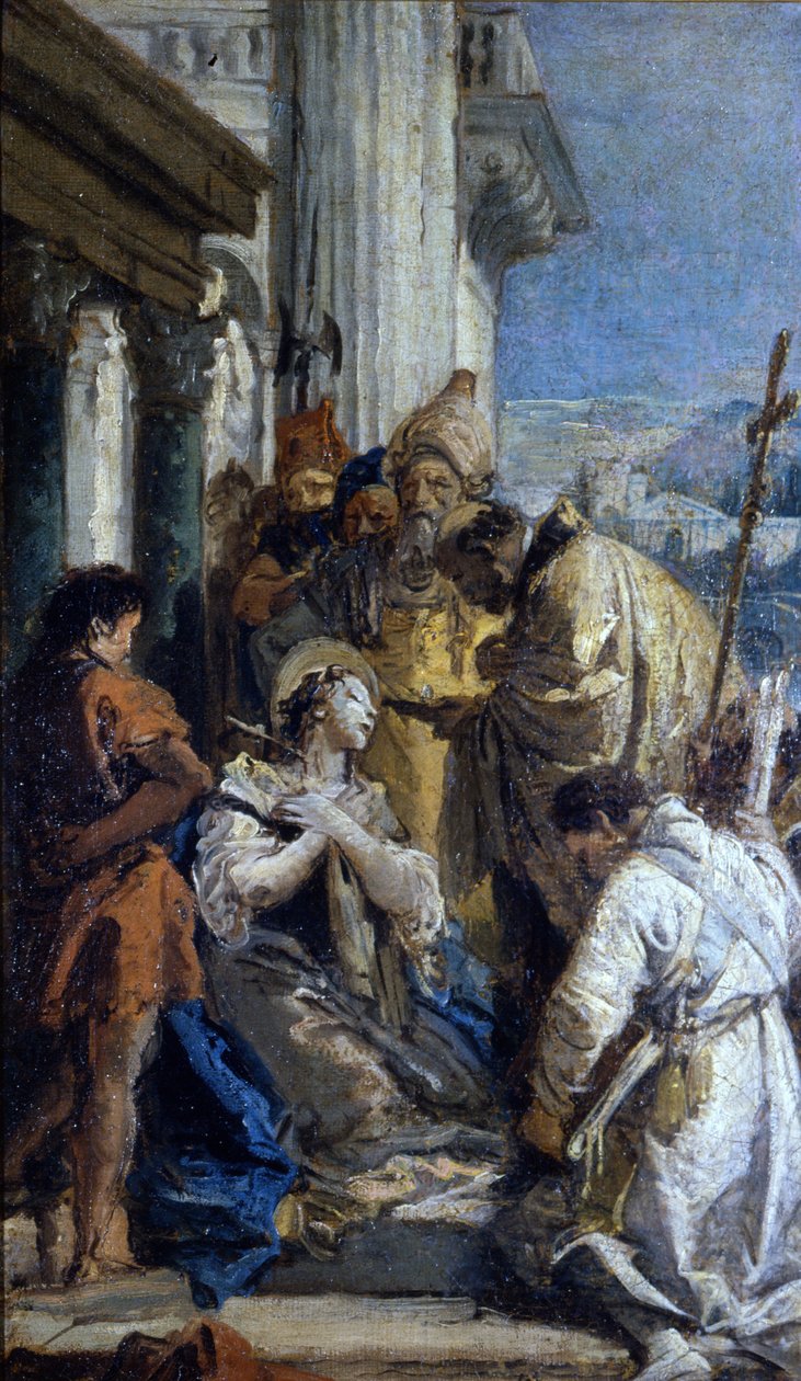 Giovanbattista Tiepolo: Saint Lucia