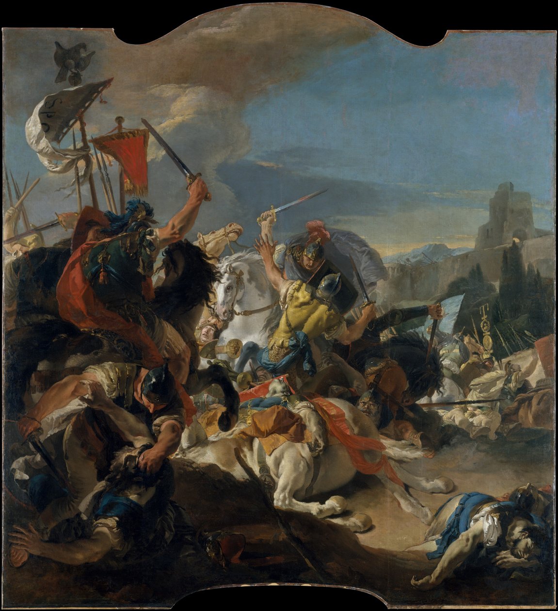 Vercellae Savaşı by Giovanni Battista Tiepolo