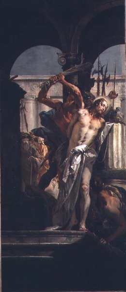 Kırbaçlanma (tuval üzerine yağlı boya) by Giovanni Battista Tiepolo