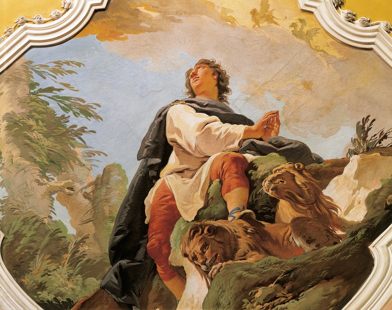 Daniel peygamber, Giovanni Battista Tiepolo (1696-1770), fresk, Ataerkil Saray, Udine by Giovanni Battista Tiepolo