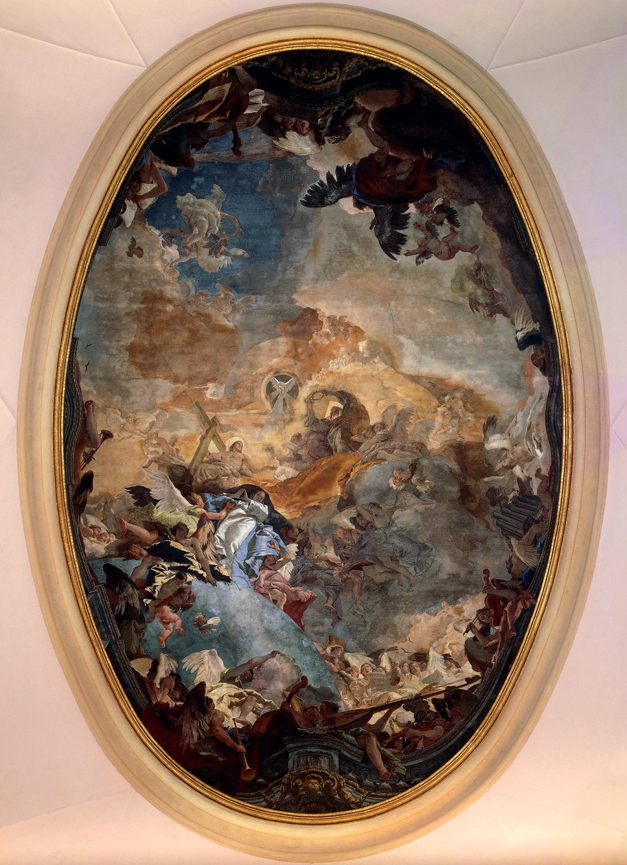 İnancın zaferi (fresk) by Giovanni Battista Tiepolo