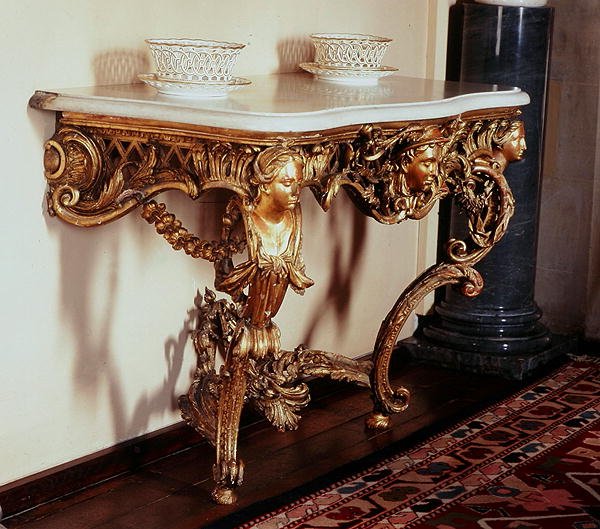 Yaldızlı İskele Masası, Arundel Kalesi by Giovanni Battista Borra