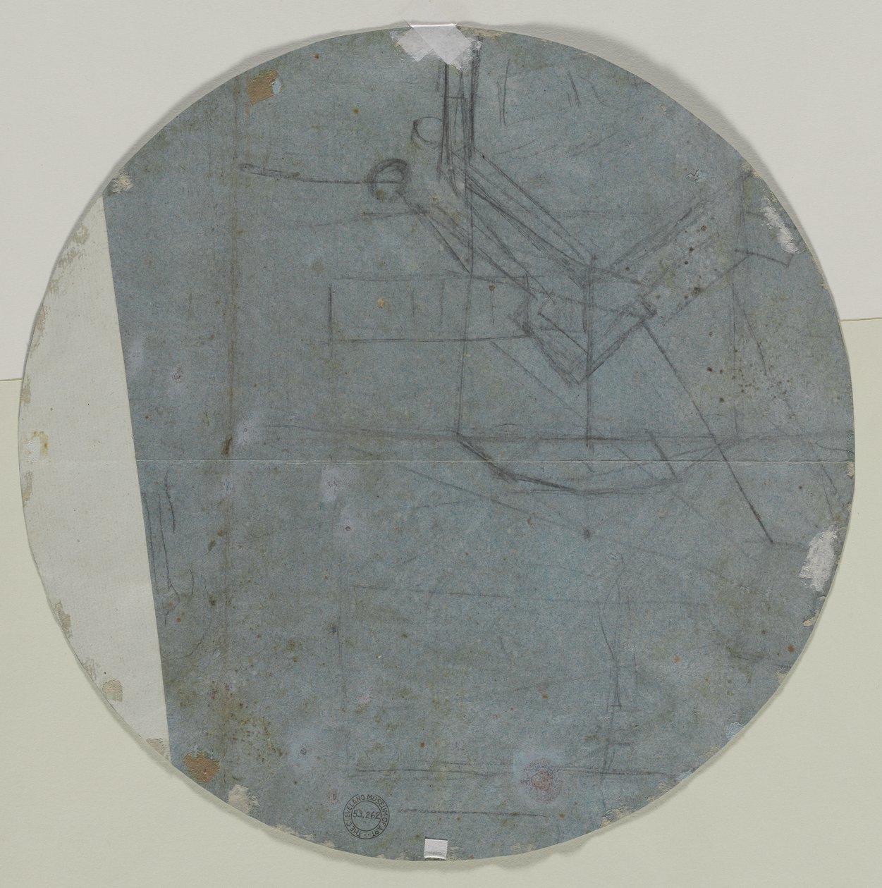 Mimari Eskiz(?) (verso) by Giovanni Battista Benaschi